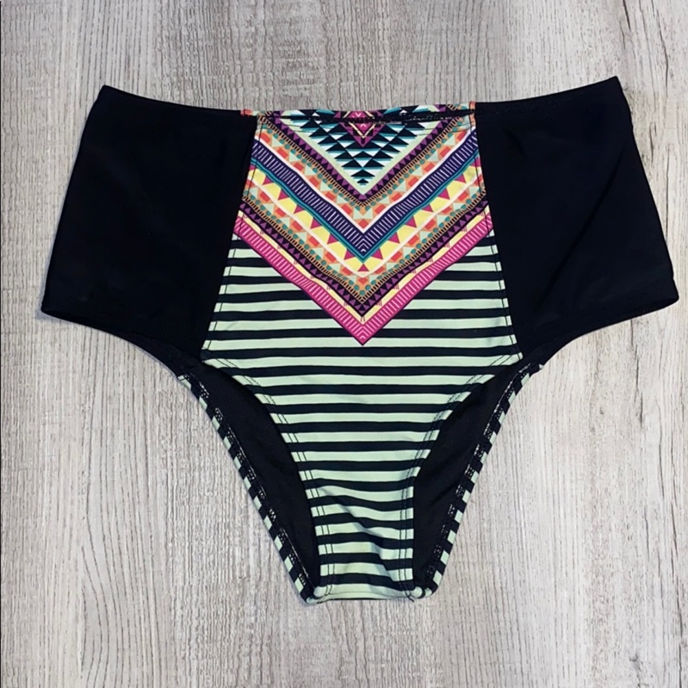 L.A. Hearts High-Waisted Swim Bottoms